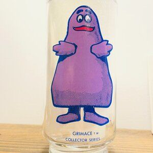 1977 McDonald's Collector Series glass - Grimace